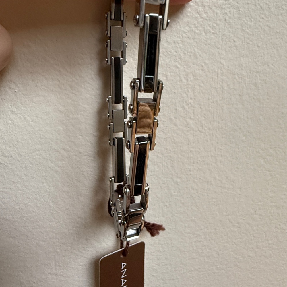 Ananda Stainless Steel Bracelet Unisex Men’s 8 Inches
